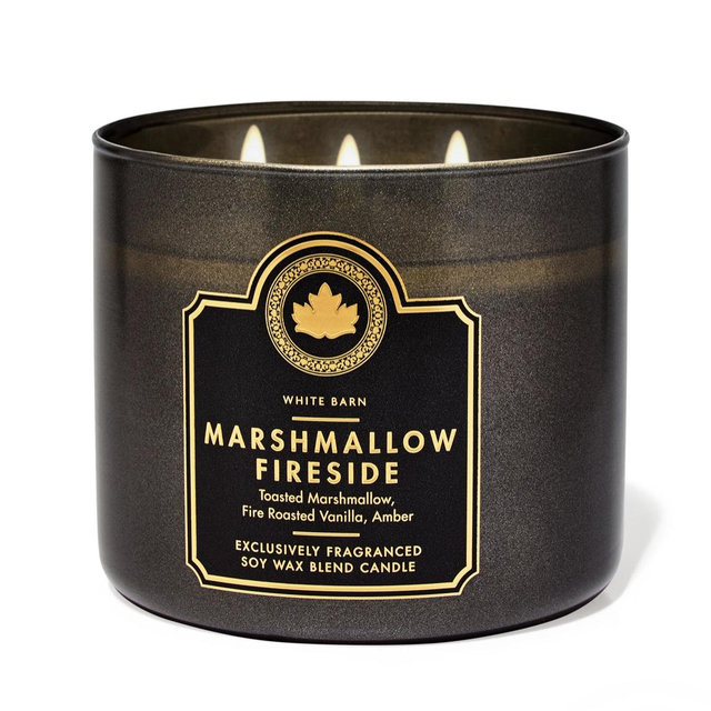 Marshmallow Fireside 3-wick Candle
