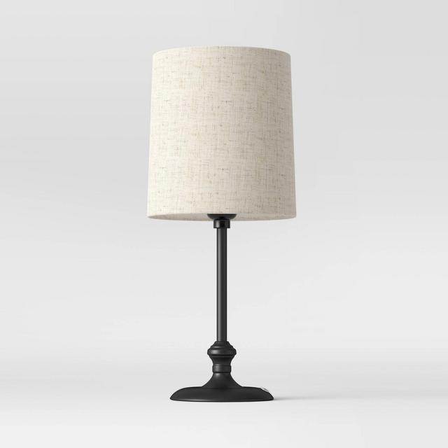 Metal Mini Stick Lamp (Includes LED Light Bulb)Tan - Threshold™