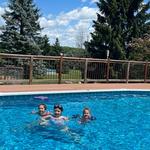 Splashin in the Pool…Backyard Fun!
