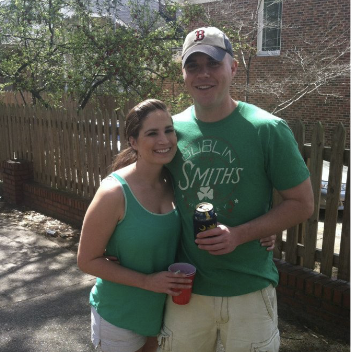 Our very first Five points St Patty’s day together (2013)