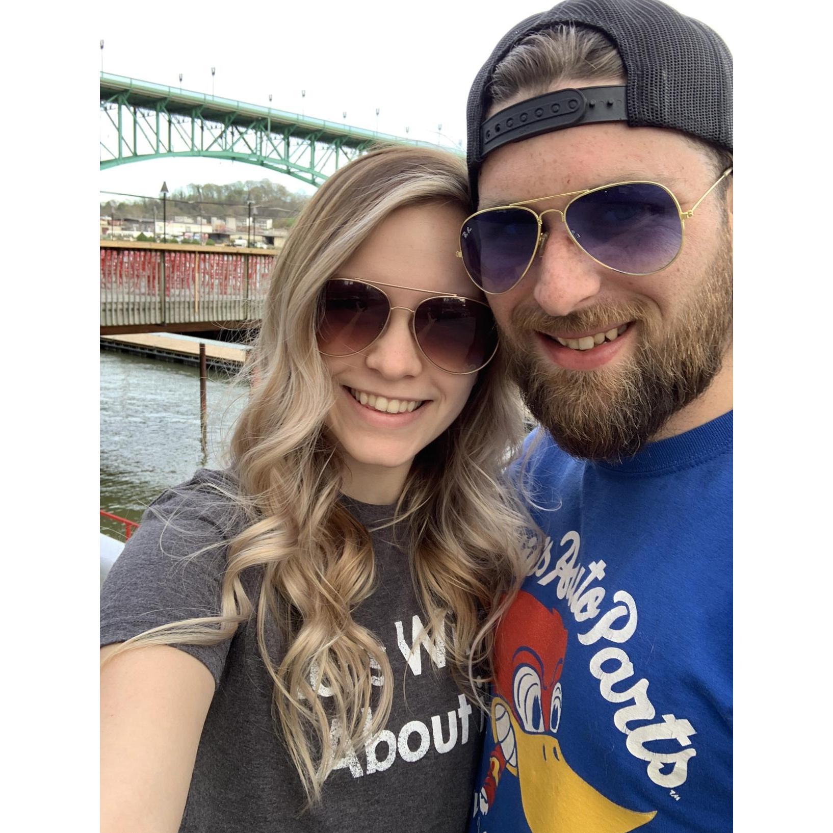 Lunch at Calhoun's on the River in Knoxville, TN
March 26th, 2020