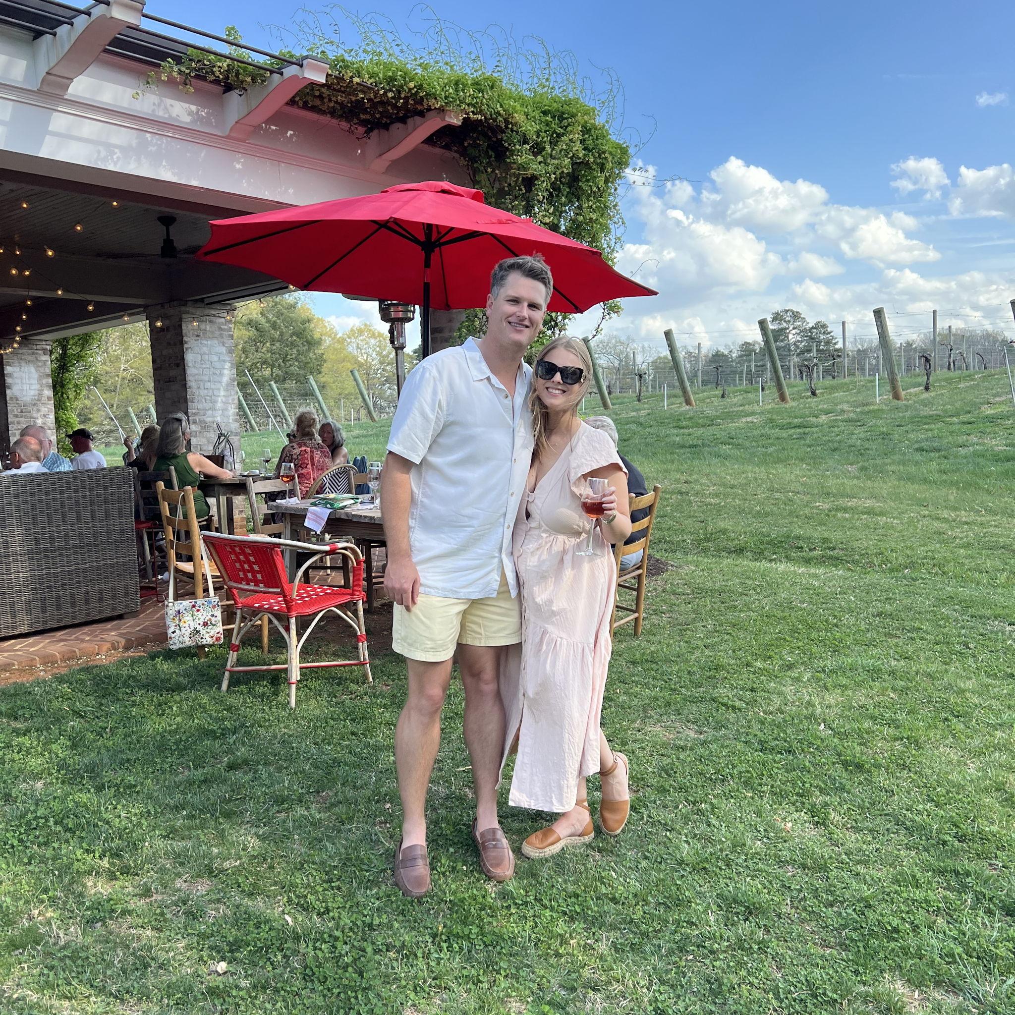 Fun day at Hamlet Vineyards