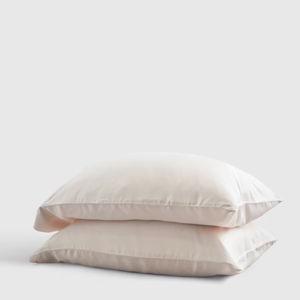 King Size, Sand Color - Bamboo Pillowcase Set