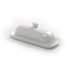 Norpro Porcelain Butter Dish with Lid