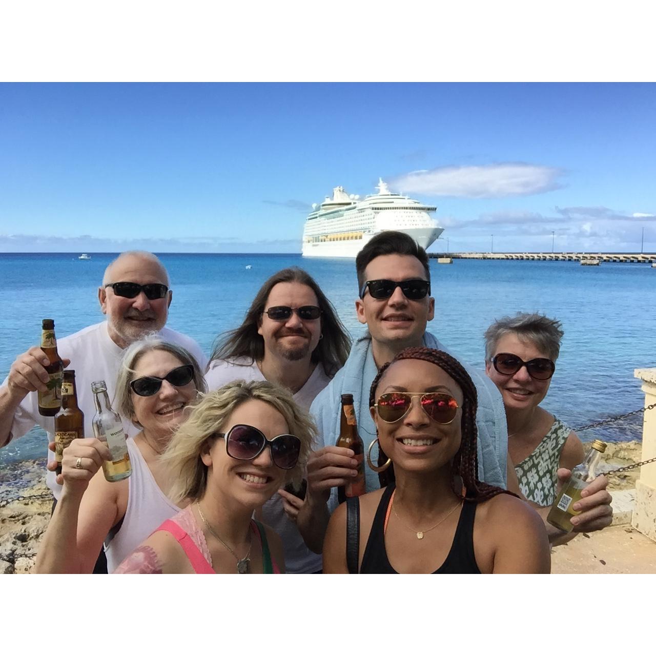 Caribbean cruising with our WI family!