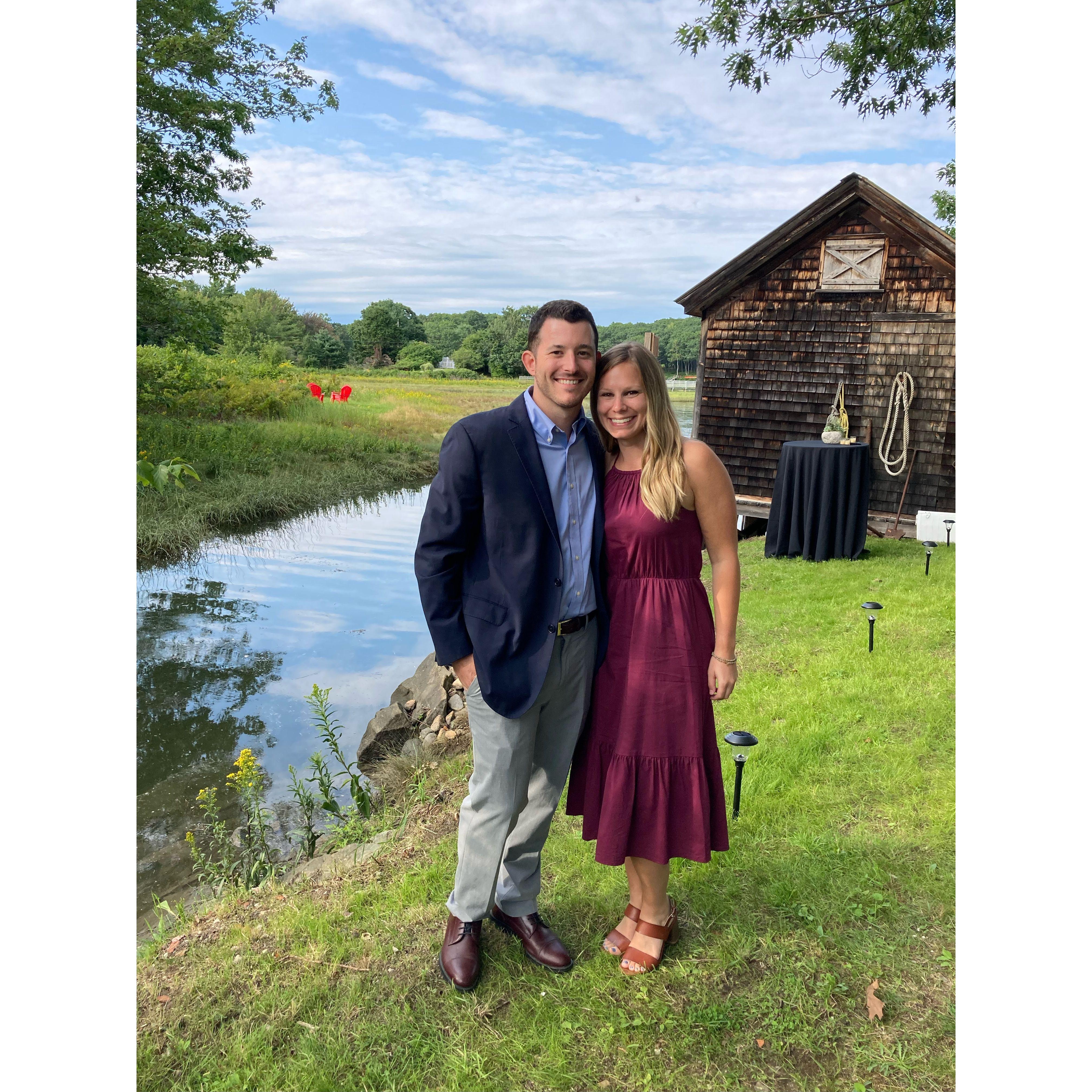 Celebrating at a friends wedding in Kennebunk, Maine.
August 2021