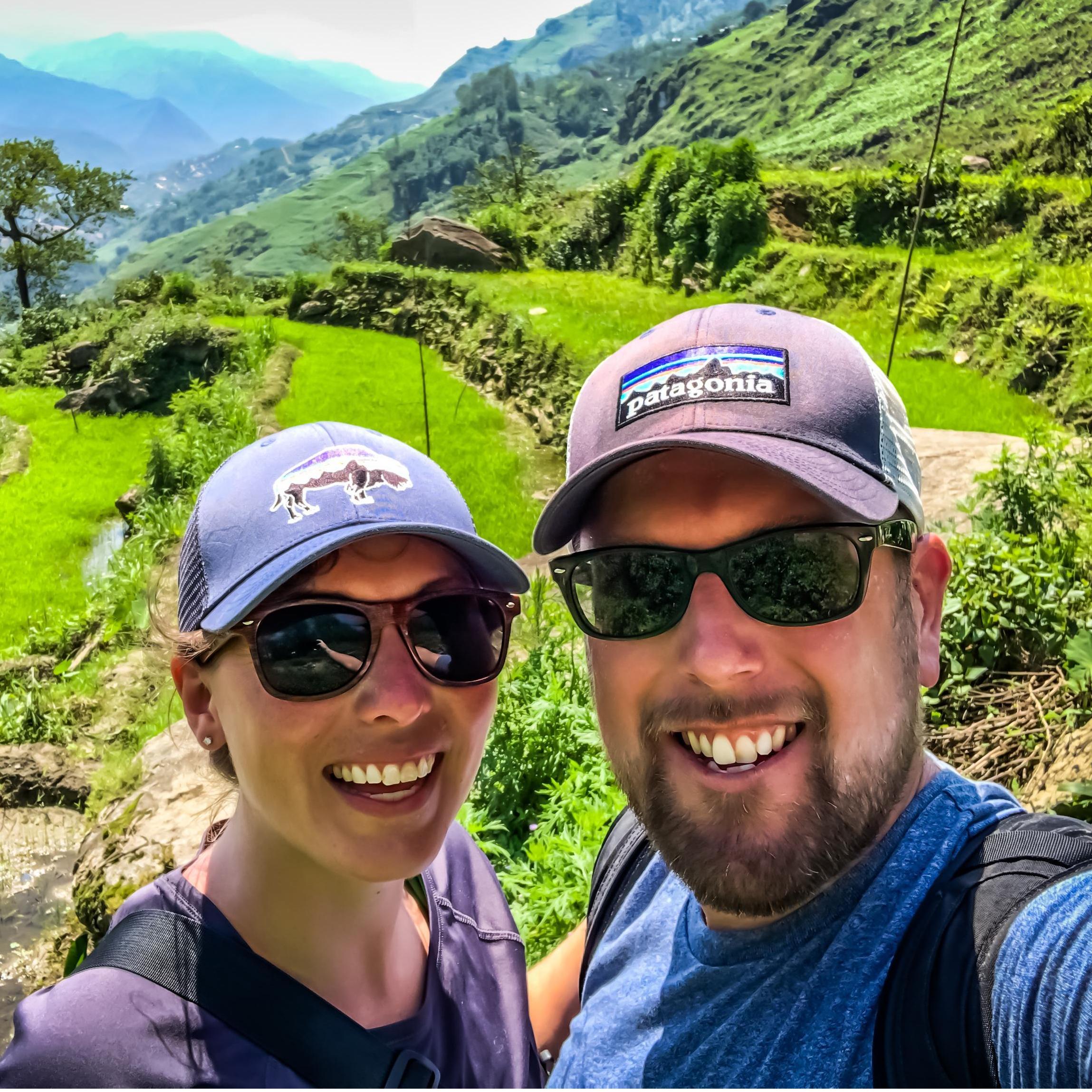 Exploring the terraced rice fields of northern Vietnam