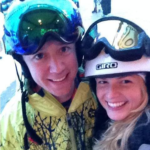 1st day on the slopes for Ang
