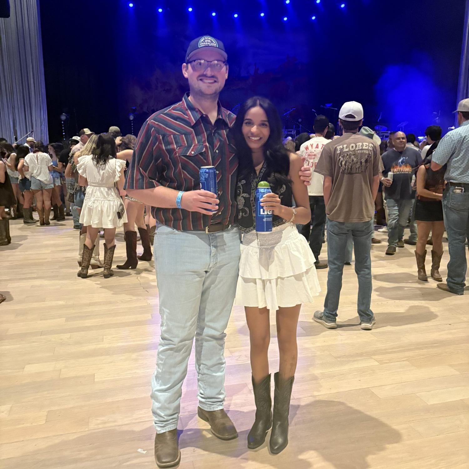 Many many concerts together this one is at Wyatt Flores