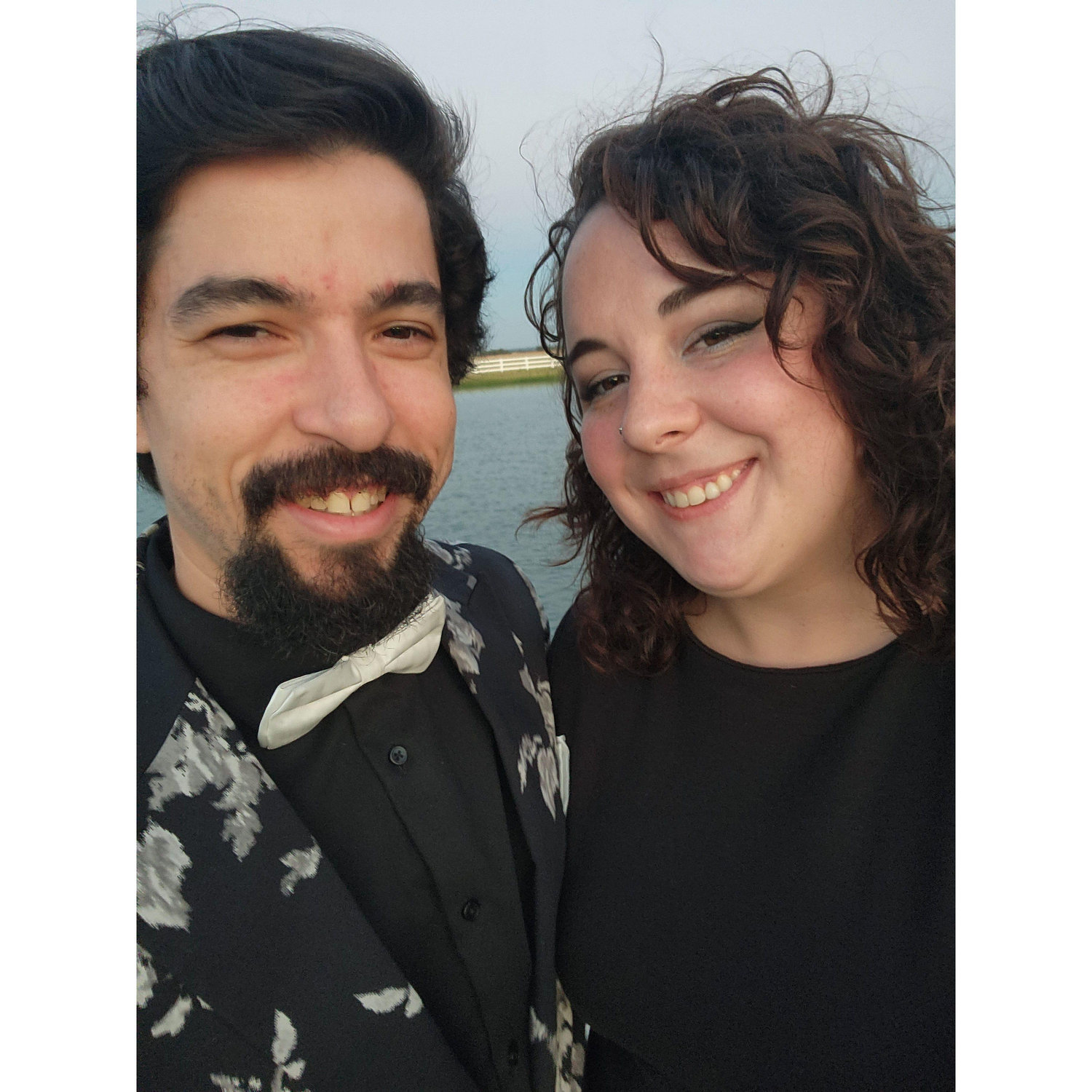 Our first wedding attended together!
