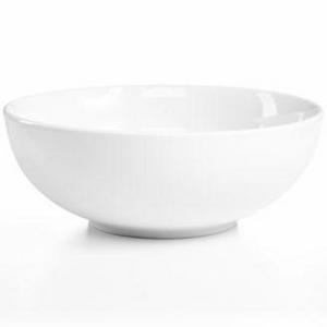 The Cellar Whiteware Porcelain Round Vegetable Bowl