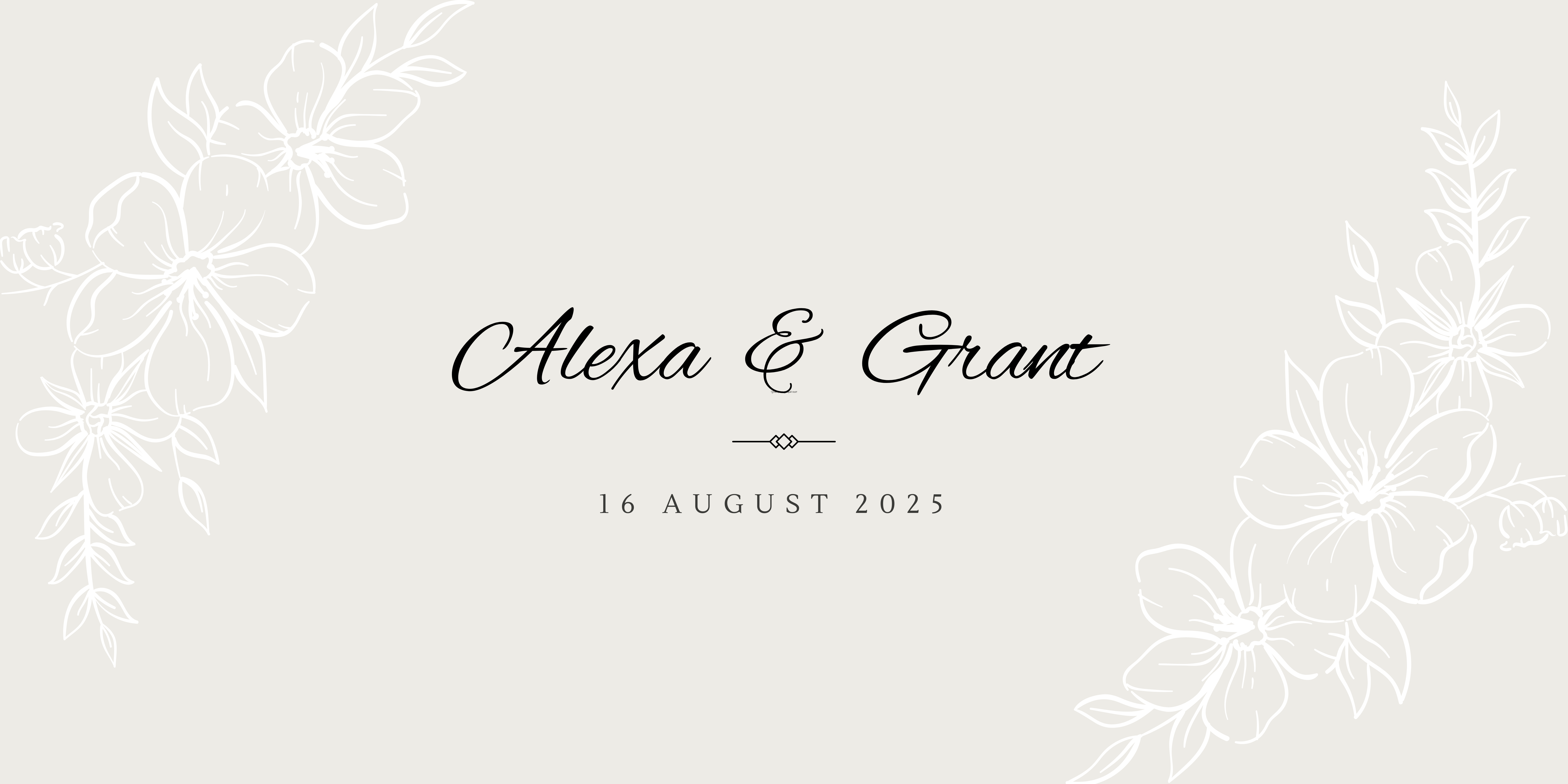 The Wedding Website of Alexa Swearengin and Grant Huizenga