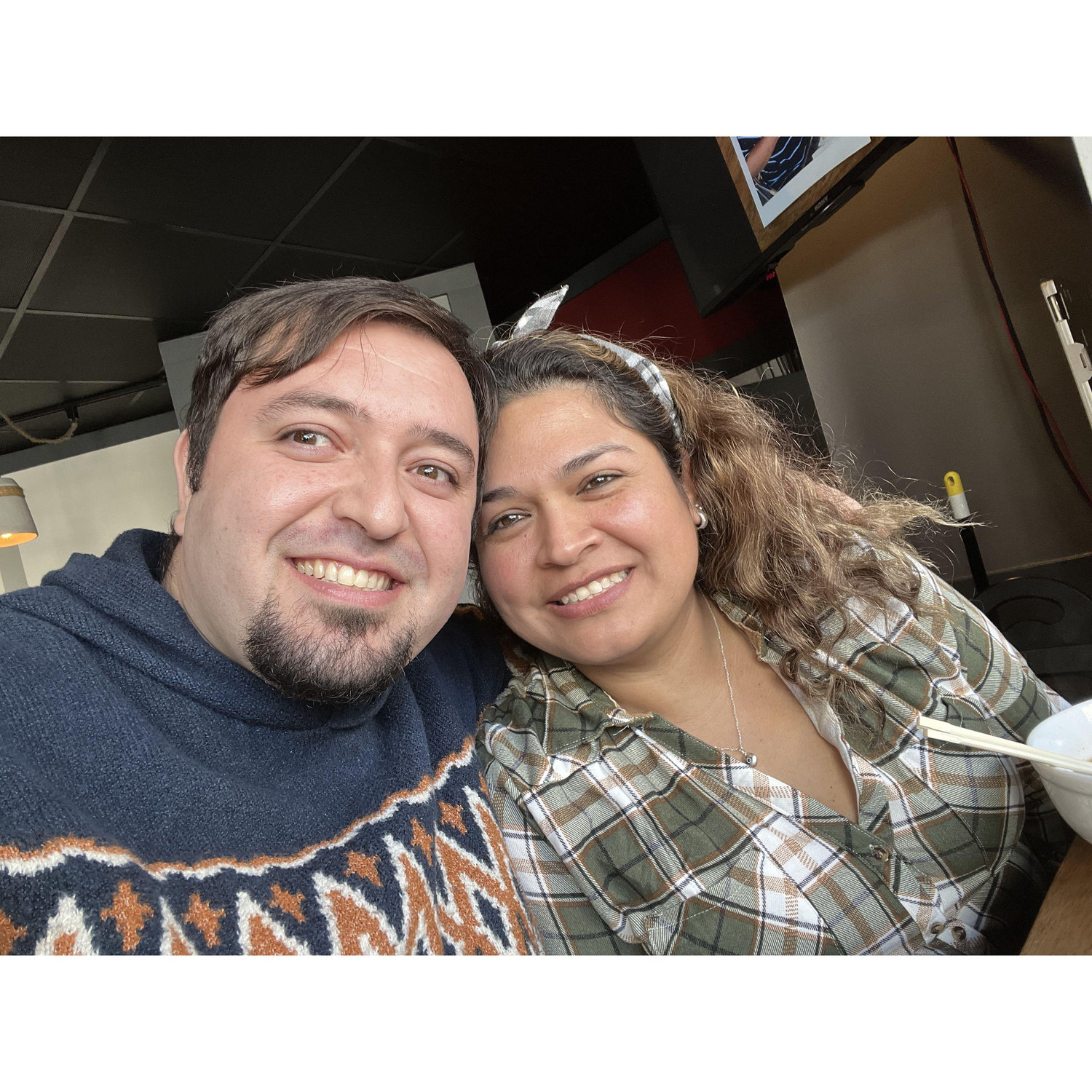 First picture as a couple.