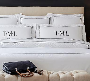 Grand Organic Percale Duvet Cover
