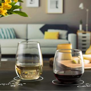 12-Piece Stemless Wine Glass Set