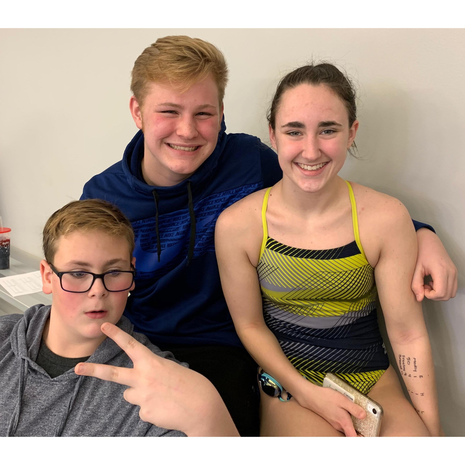 Showing support at each other's sporting events