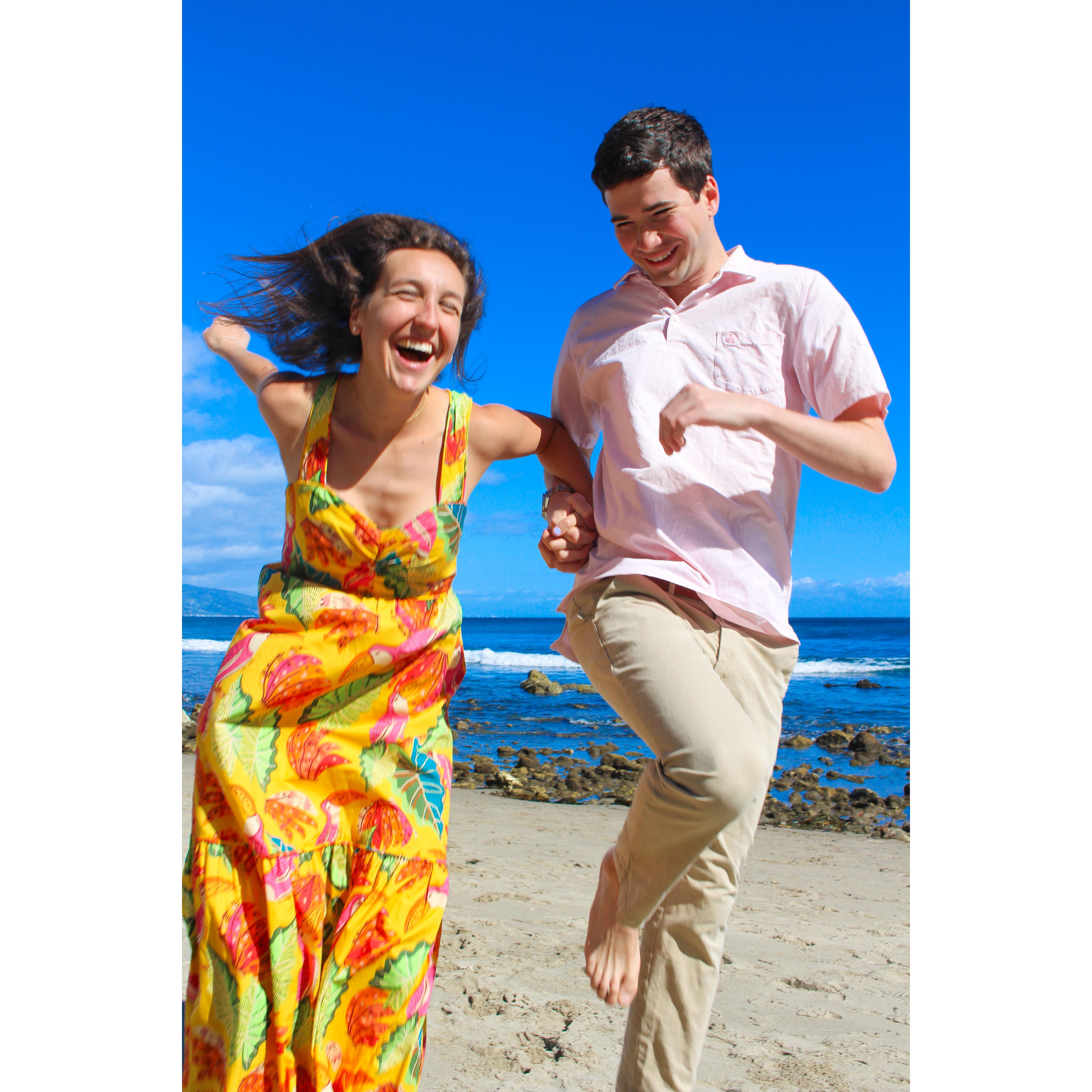 We love jumping in pictures, 90% of the time they don't turn out. This one isn't half bad!