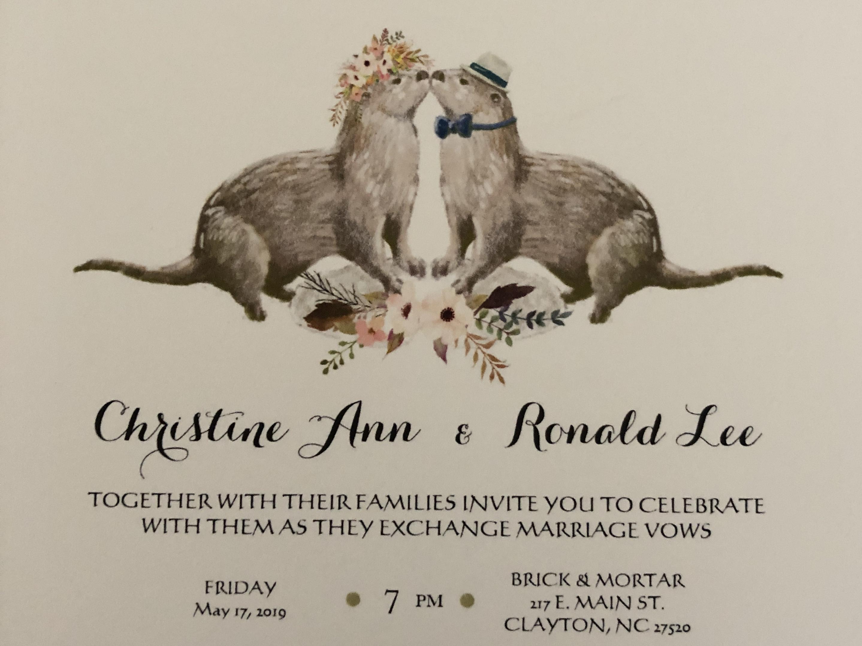 The Wedding Website of Chrissy Dunn and Ron Freeman