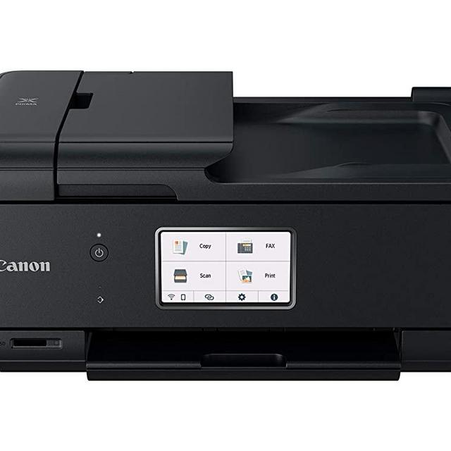 Canon TR8620a All-in-One Printer for Home Office | Copier |Scanner| Fax |Auto Document Feeder | Photo and Document Printing | Airprint (R) and Android Printing, Black