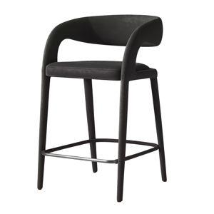 Nicola Open Barrelback Vegan Counter Stool