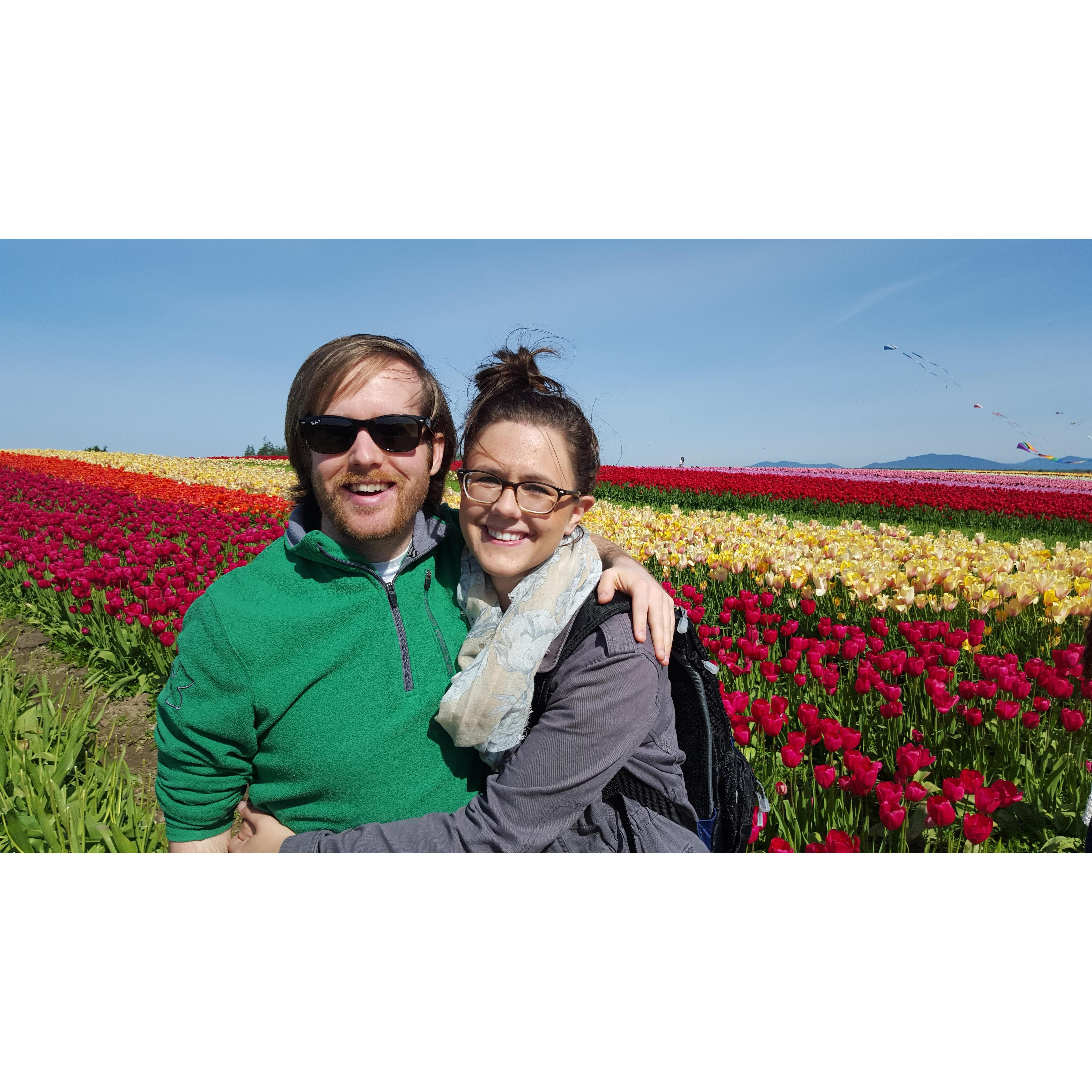 We will never get tired of the Skagit Valley Tulips!