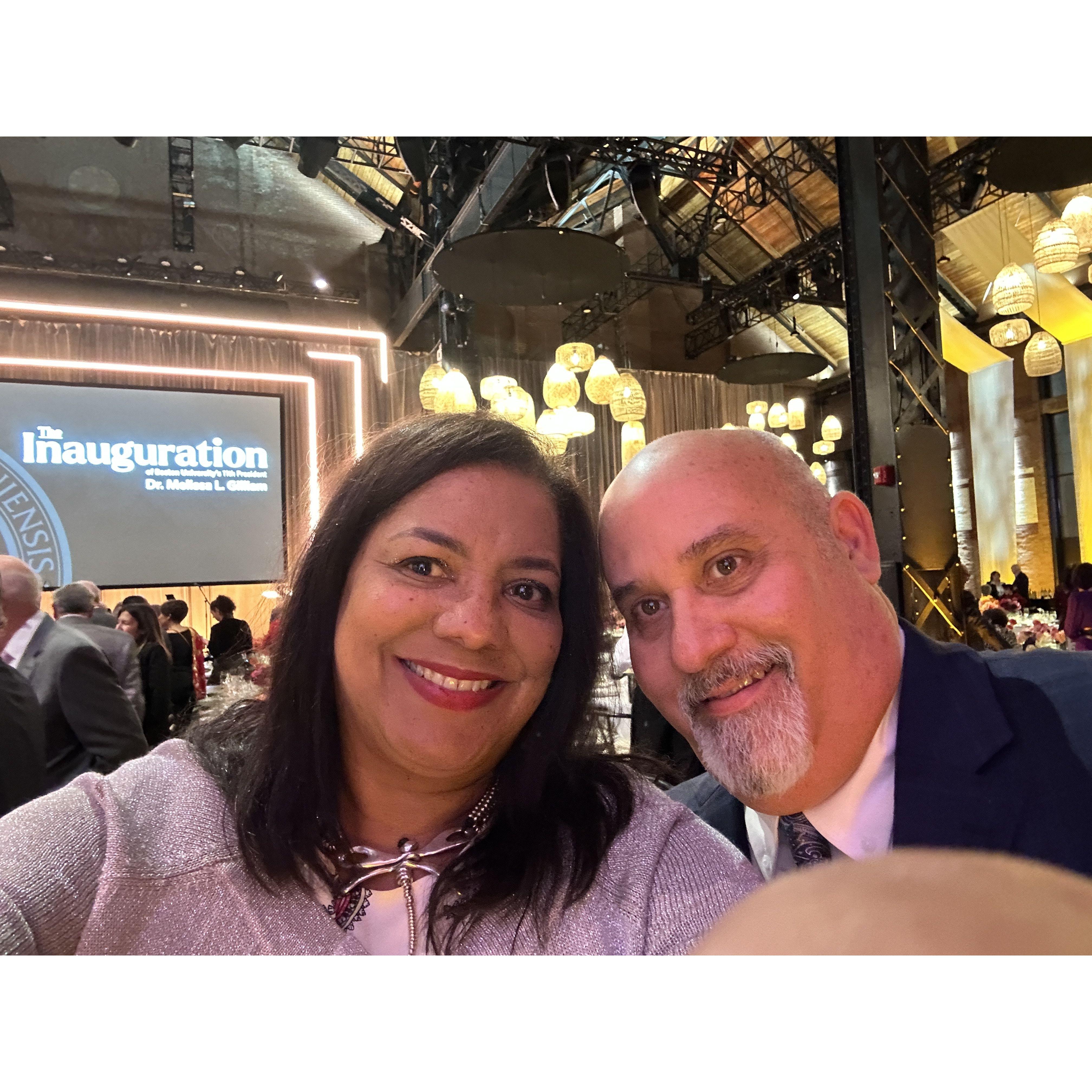 A  night out in Boston