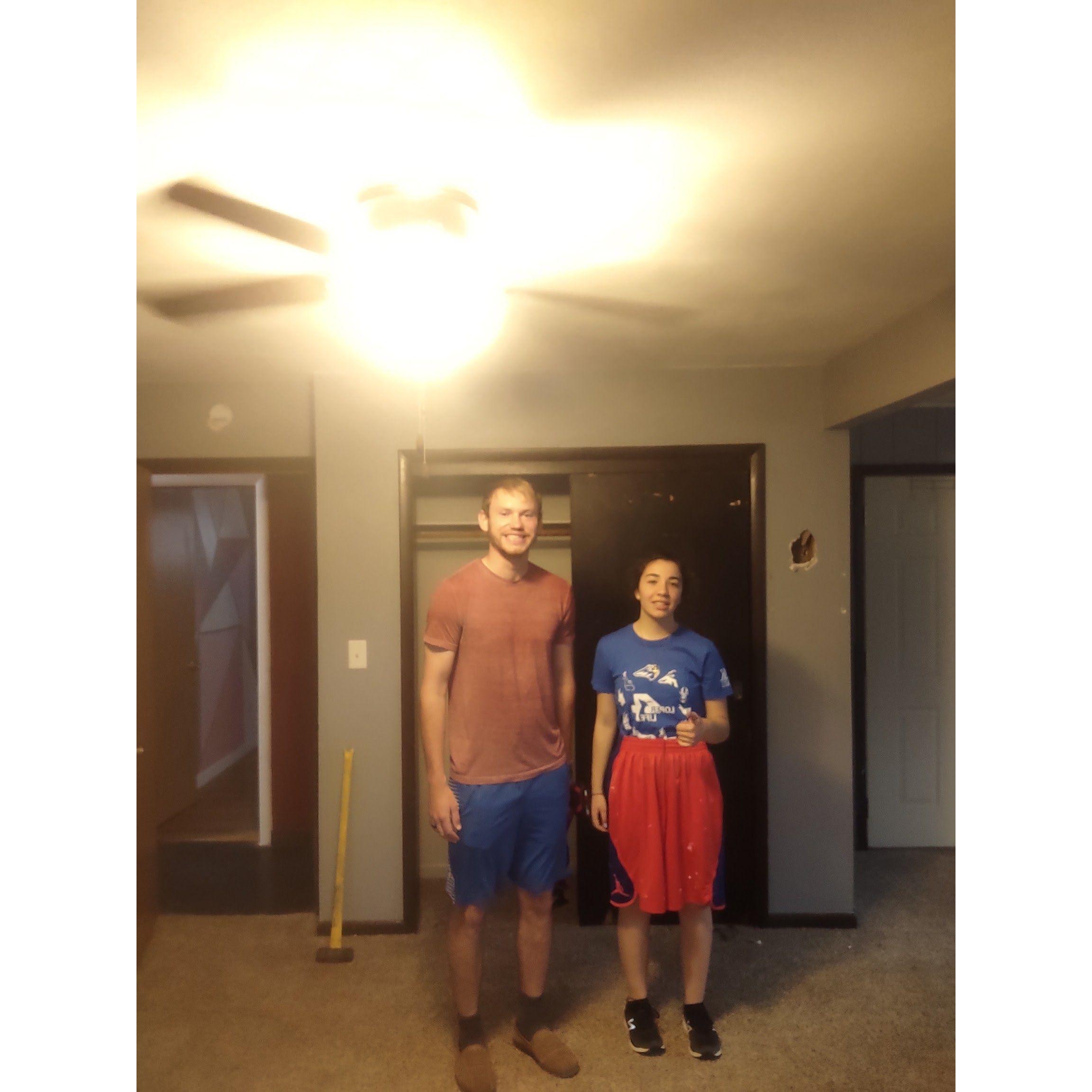 5/1/24 Daniel bought a house, and we have been fixing it up