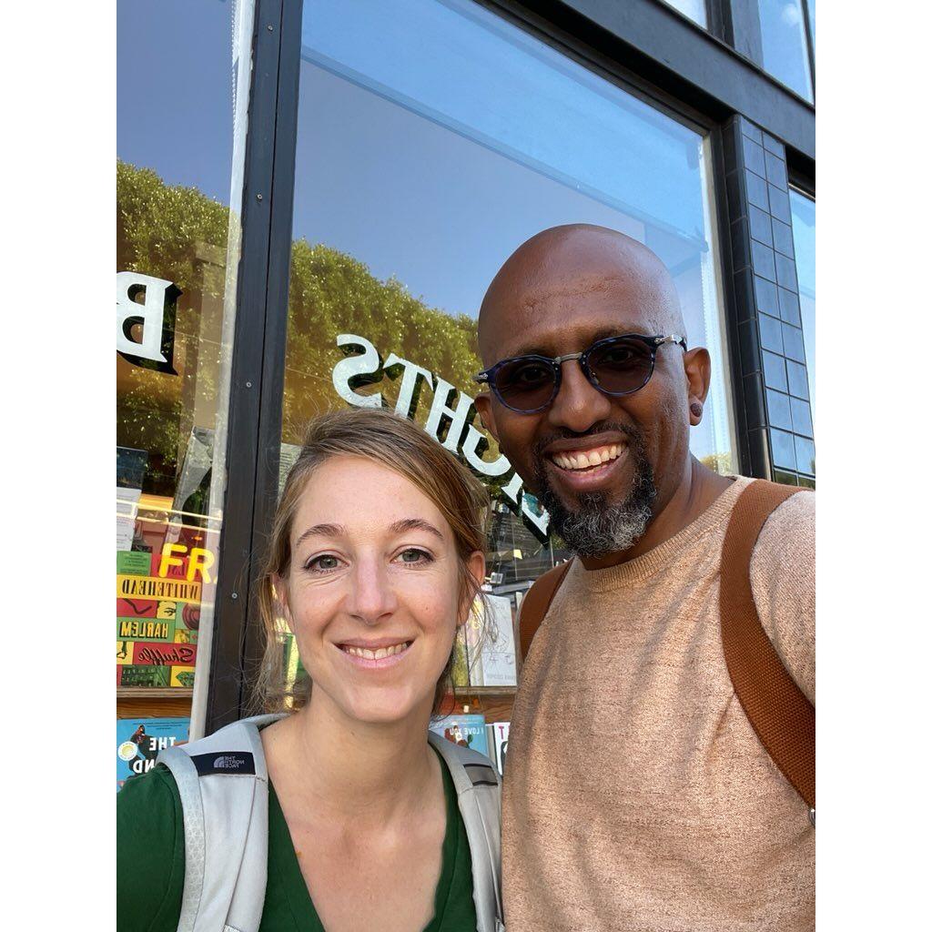 When we first started dating, Suzanne was working part time, so Suzanne and Tomas went on a lot of Friday dates around the Bay Area.