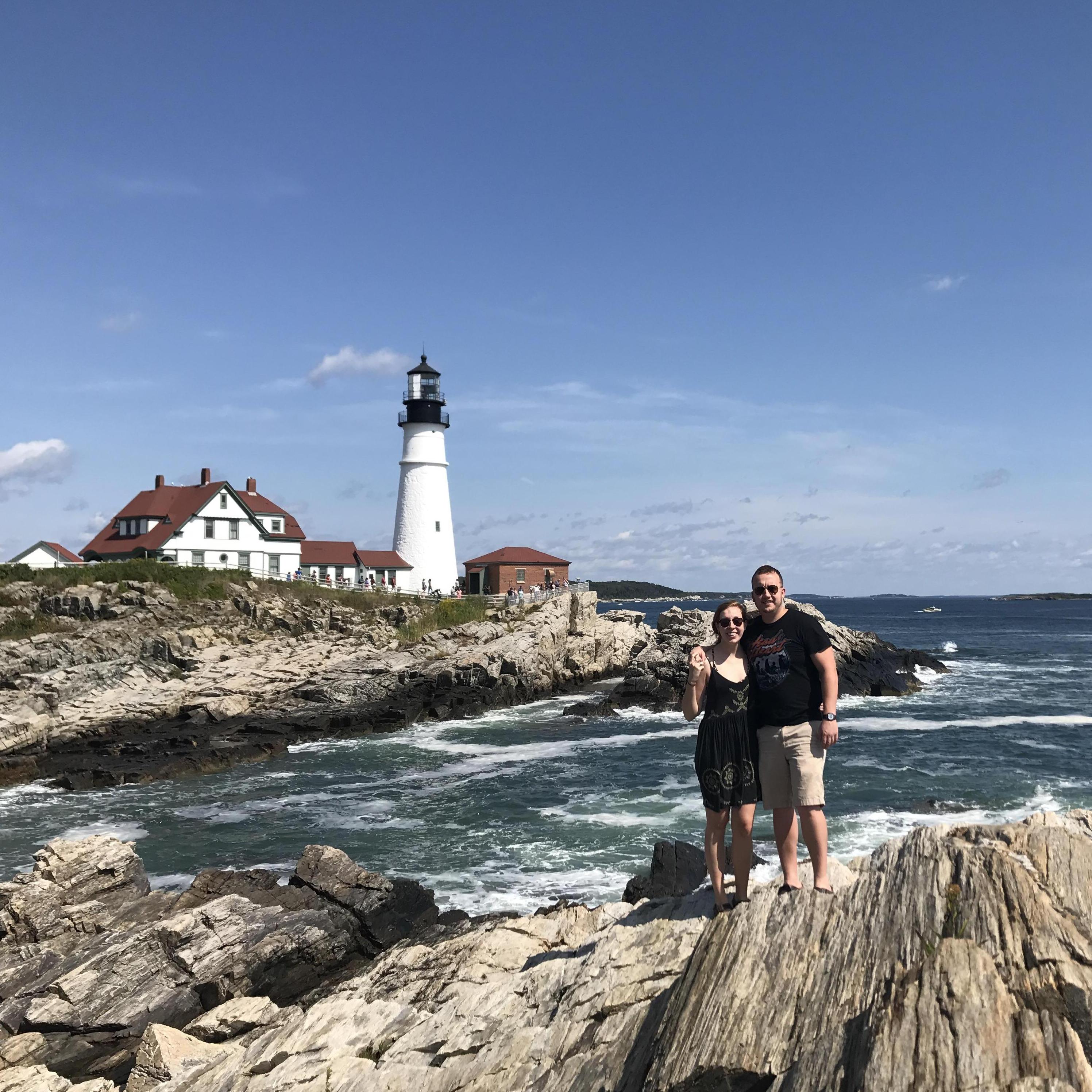 Lighthouse-hopping in Portland, Maine