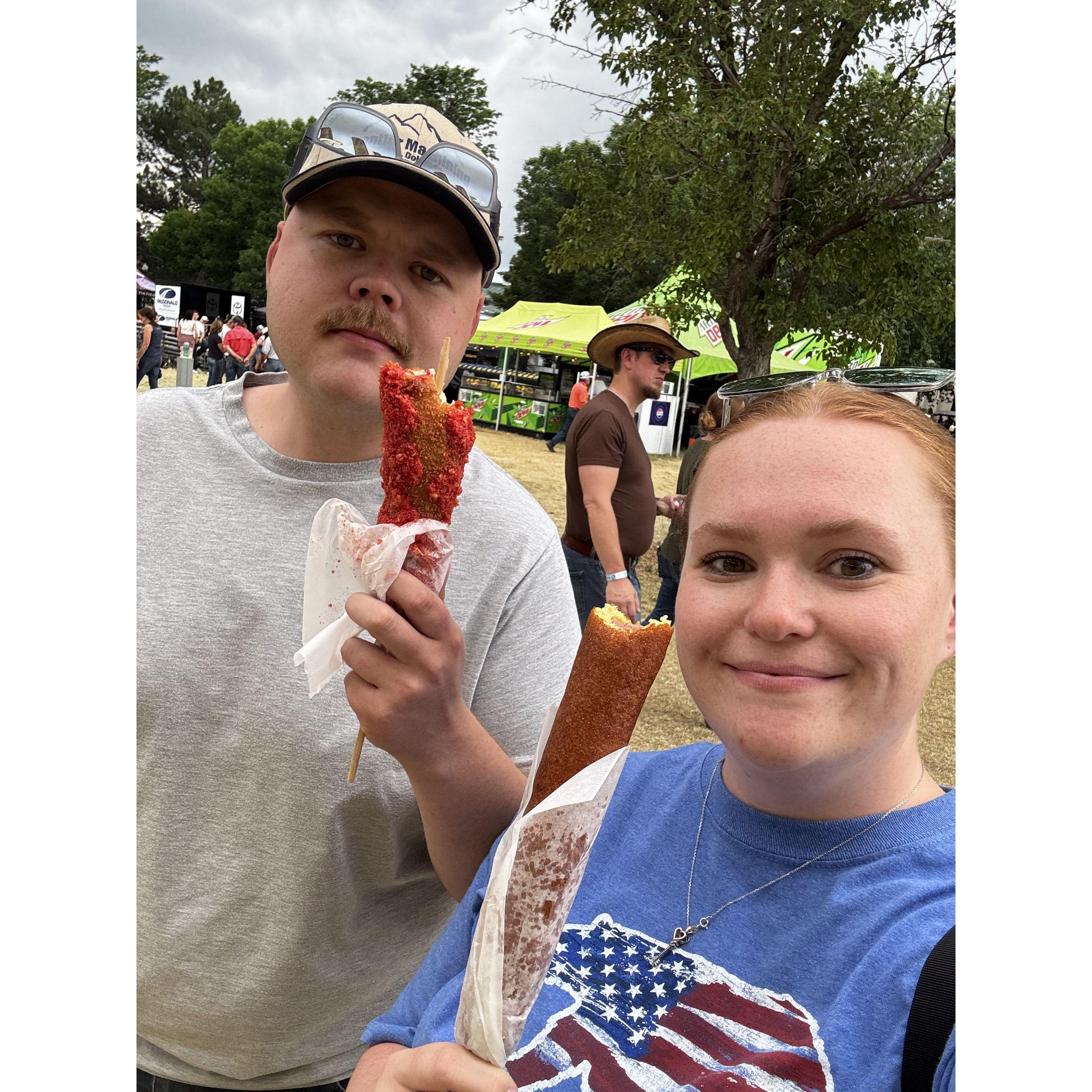 2025. Greeley Stampede for fair food.