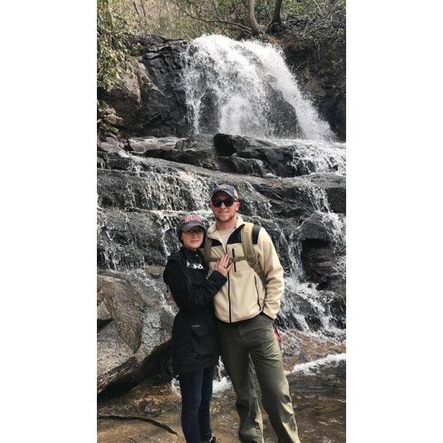 Our first vacation together to Gatlinburg, Tennessee.