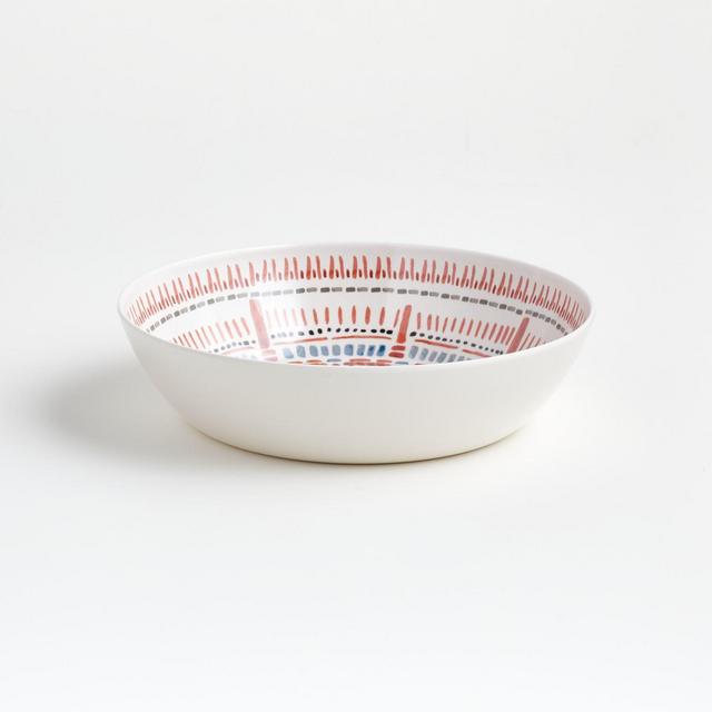Avril Melamine Medallion Bowl