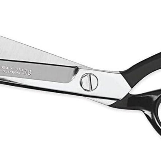 Crescent Wiss 8-1/8" Industrial Bent Trimmers - Heavy Duty Scissors Cutting Tool for Sewing Fabric, Carpet, Drapery, Upholstery - Professional Shears - 428N