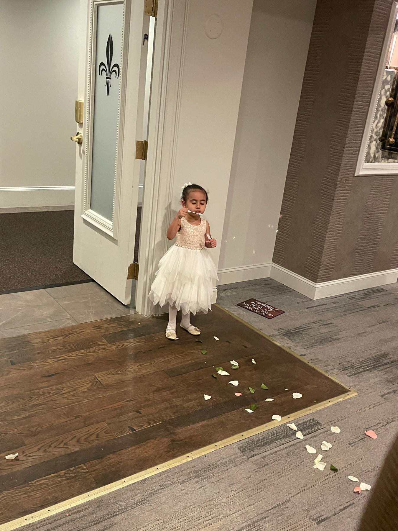 Malena, niece of the bride