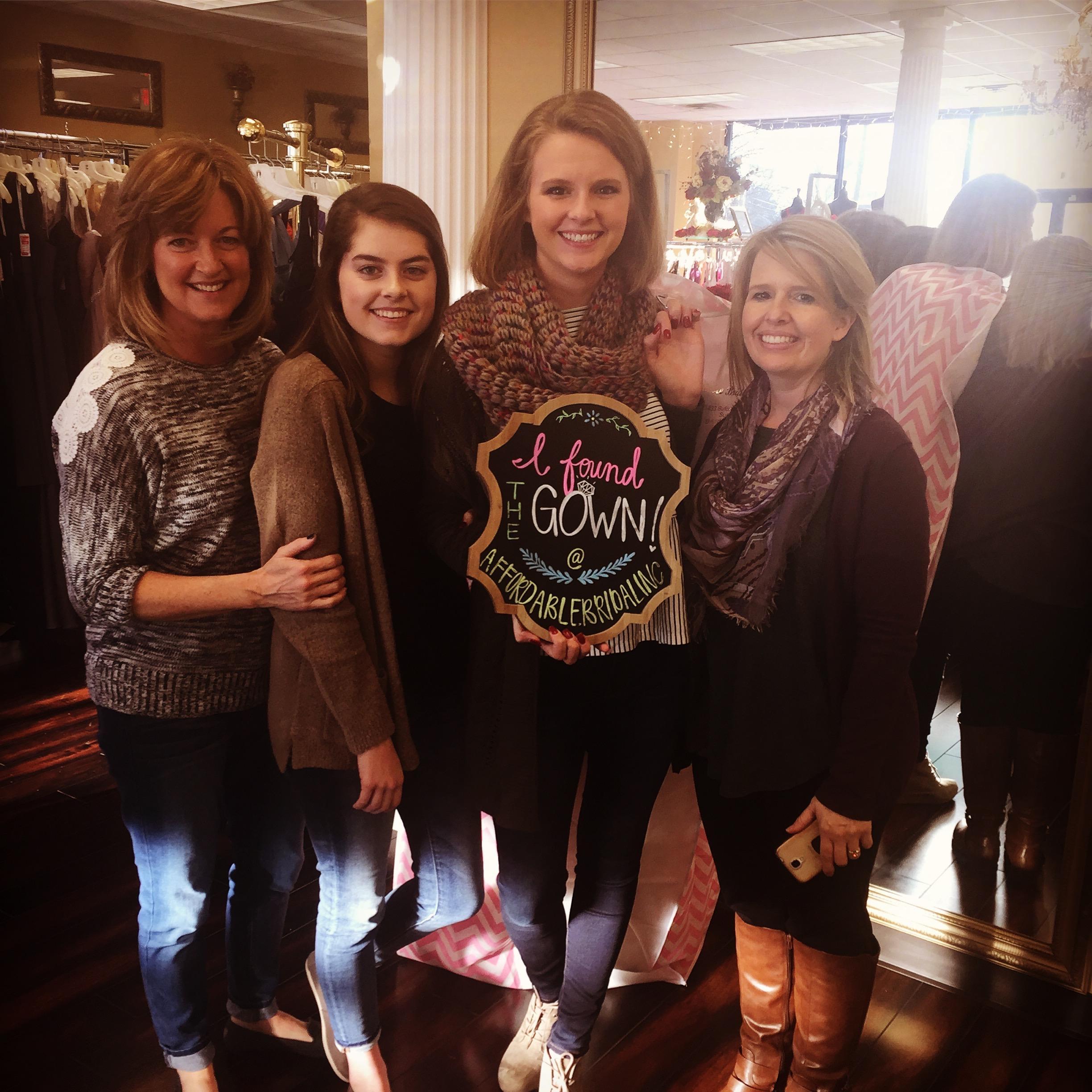 YES TO THE DRESS!
