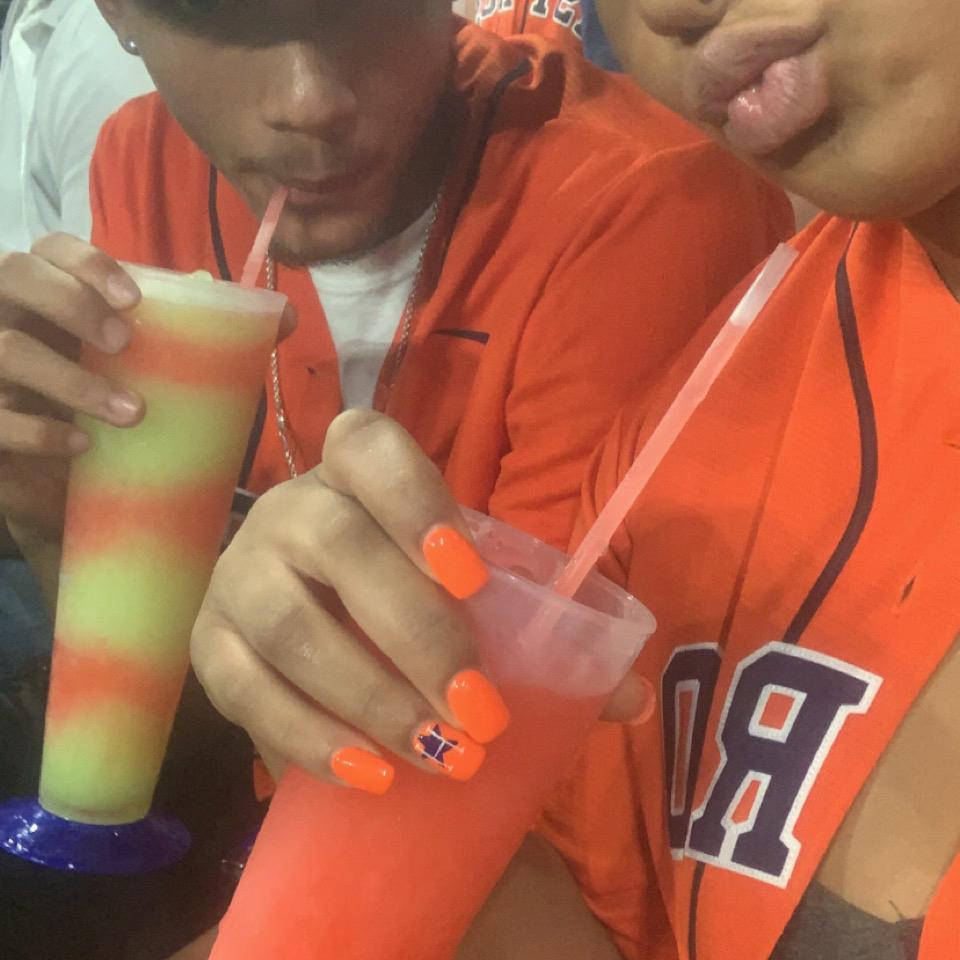 First Pro Baseball Game! Go Astros!!🧡