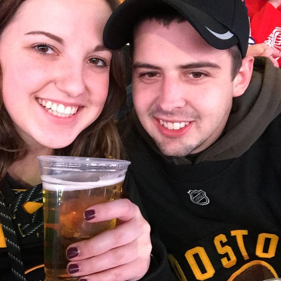 First bruins game