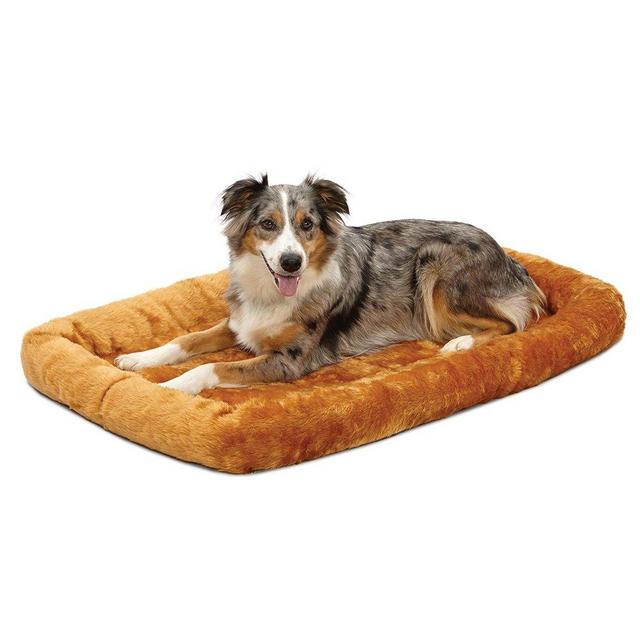 MidWest Deluxe Bolster Pet Bed for Dogs & Cats