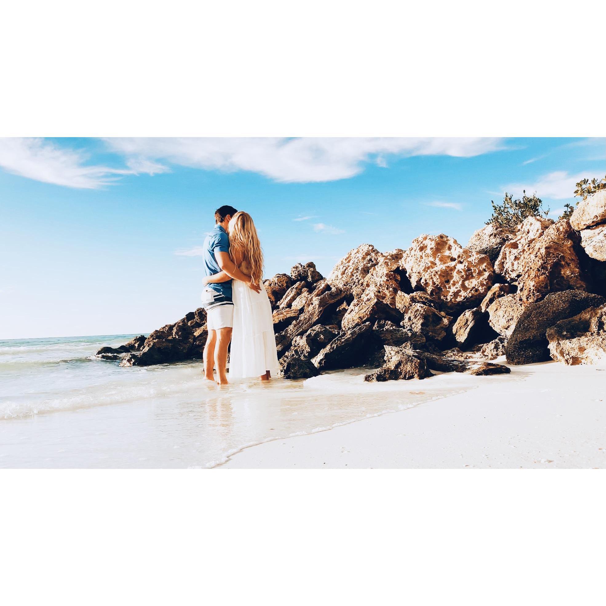 Us at our favorite place: Siesta Key