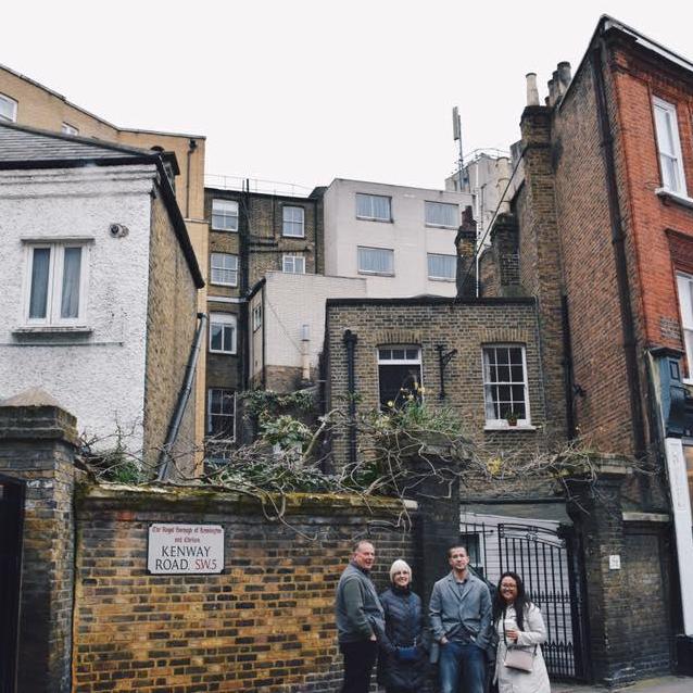 London 2016 when we met up with Ed and Mum.