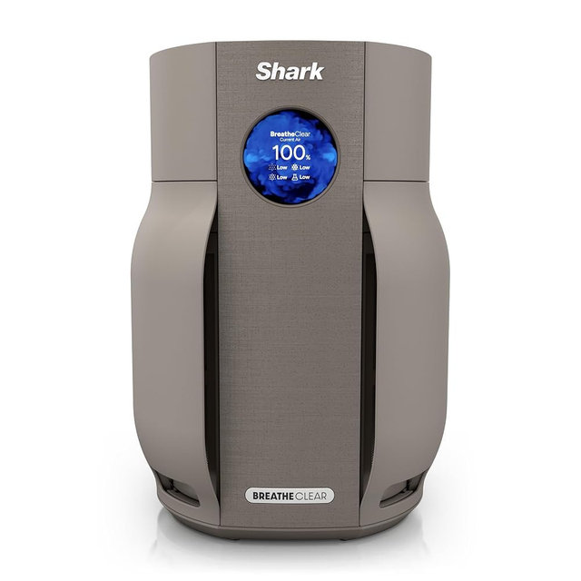 Shark BreatheClear, Smart Air Purifier, Living Room, Bedroom, Kitchen, Motion Sensing, HEPA-Exceeding In All Modes, No Filter Changes up to 6 Years, Dune, HP162SD (2026)