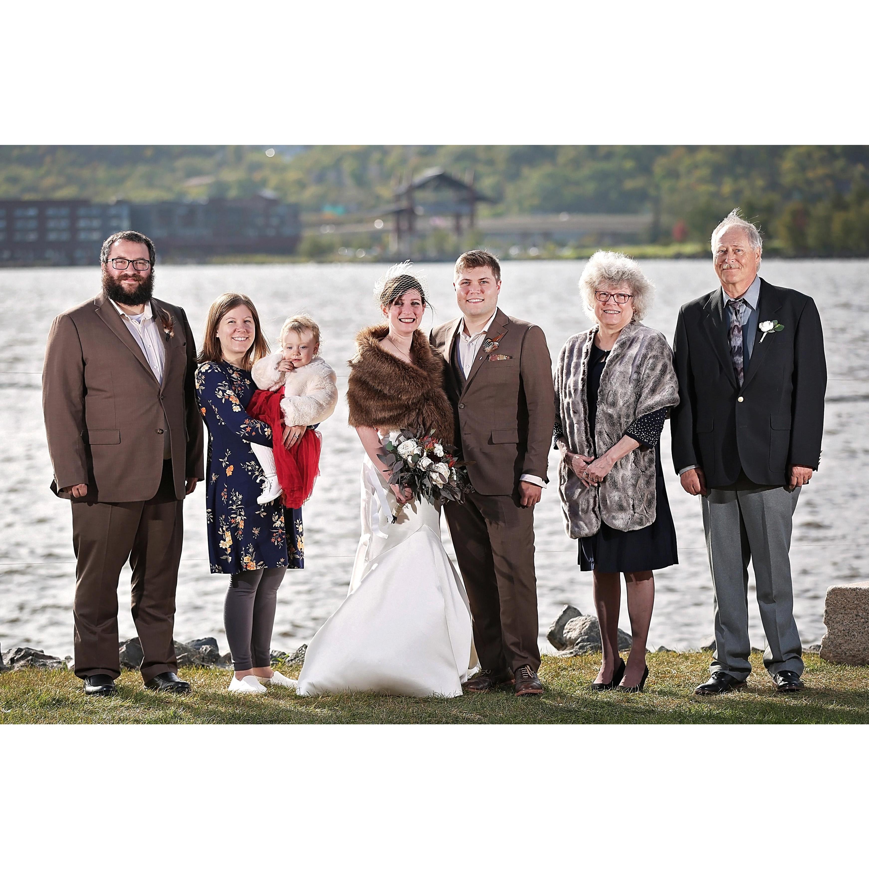 Evan's side of the family.