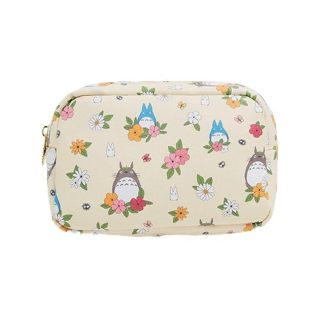 Studio Ghibli My Neighbor Totoro Floral Totoros Makeup Bag