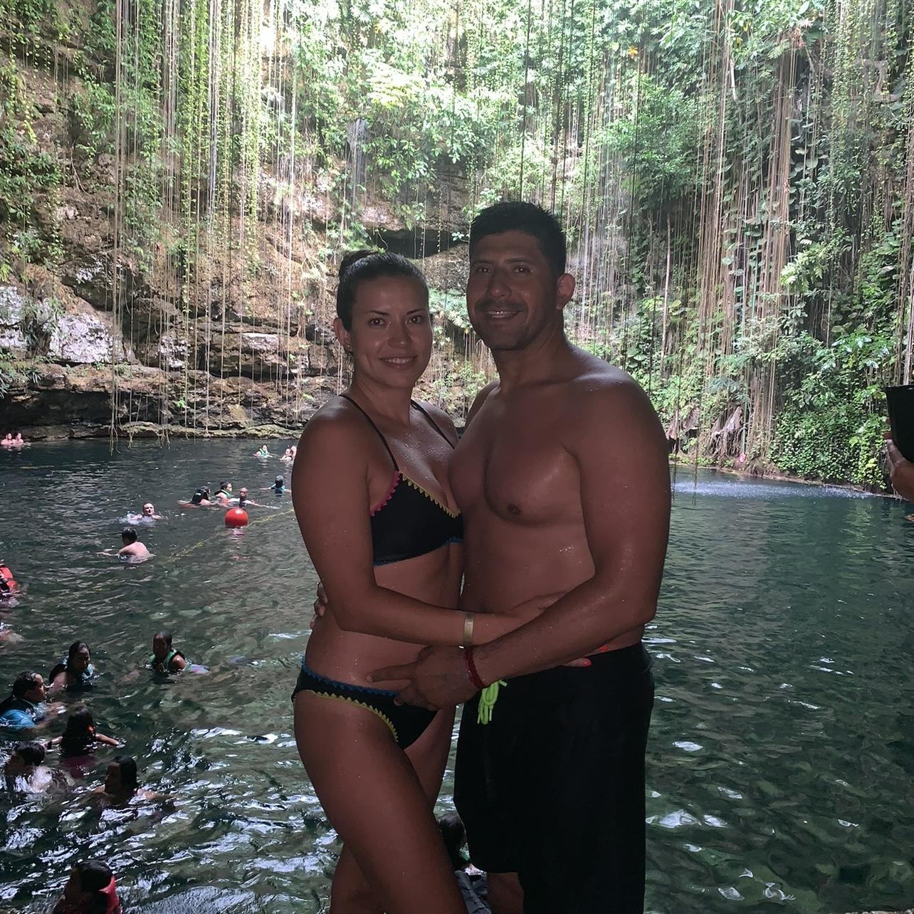 Cenote fun!