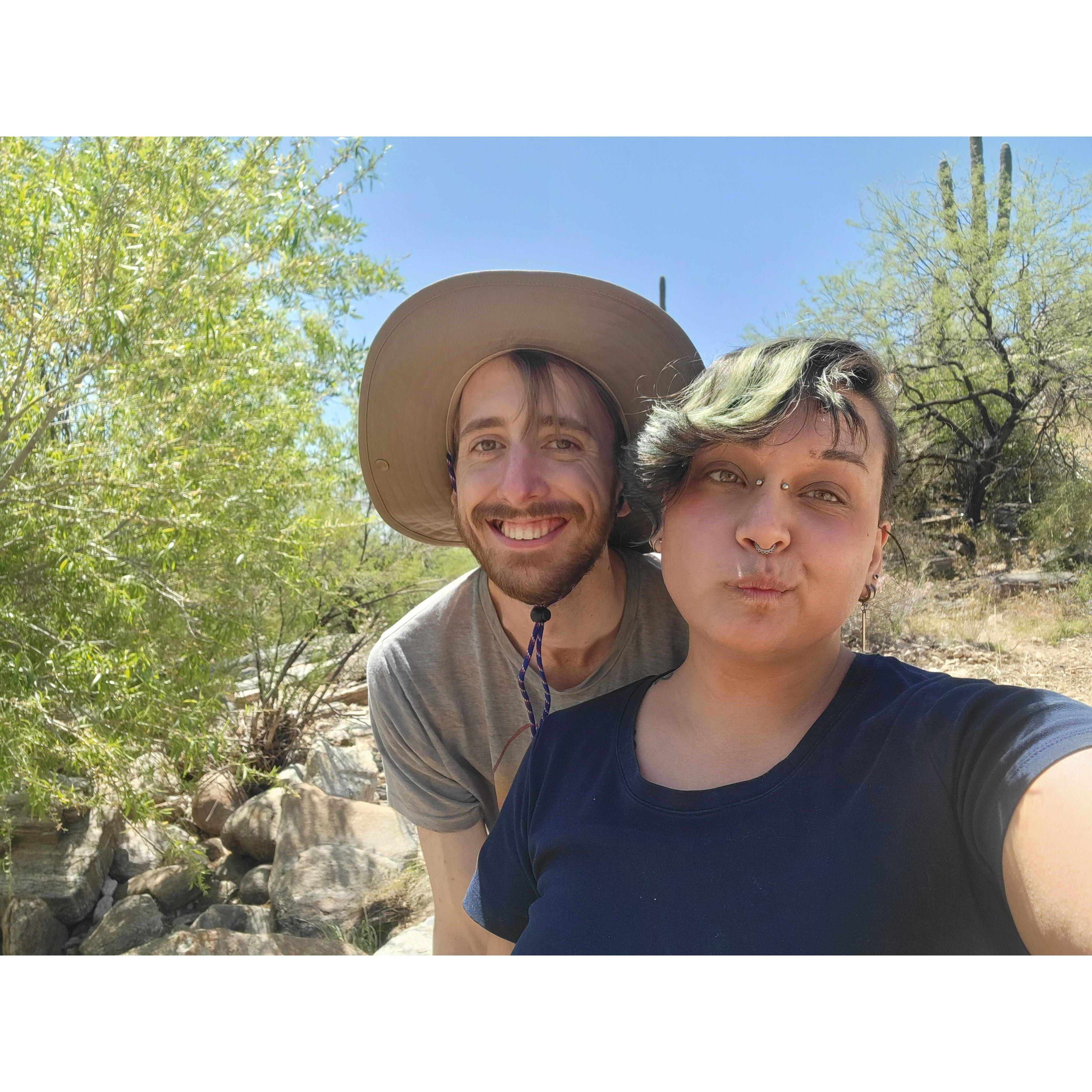At Sabino Canyon