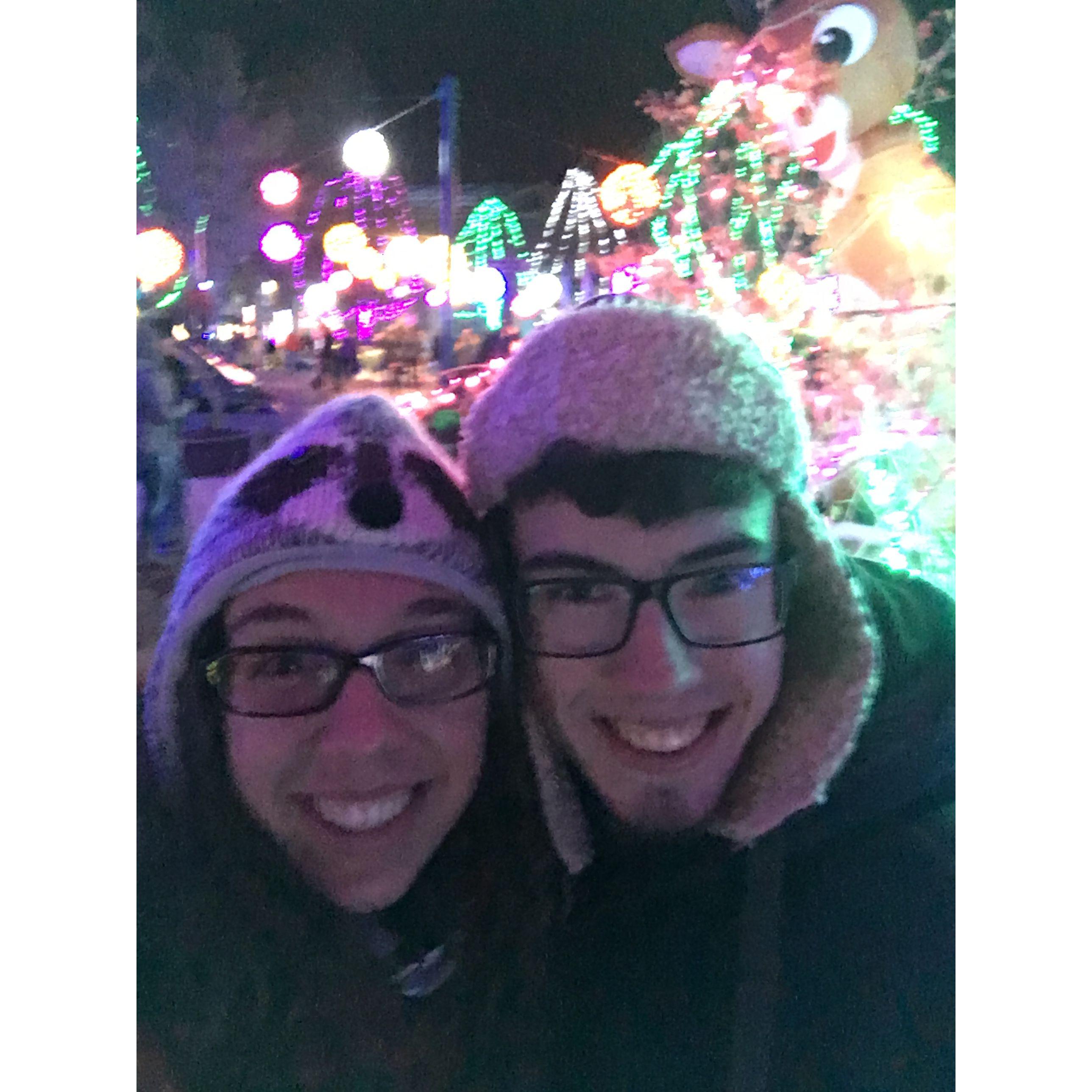 Our first date at the Columbus zoo!