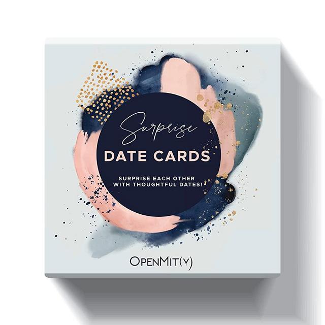 OpenMity Date Ideas – Surprise Date Cards with More Than 50 Unique and Thoughtful Date Night Ideas for Surprising Each Other
