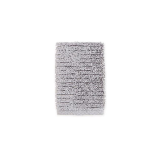 O&O by Olivia & Oliver™ Turkish Ribbed Modal Washcloth in Grey