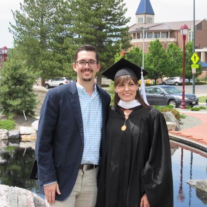 Leanne's graduation from her Master's program from the University of Denver.