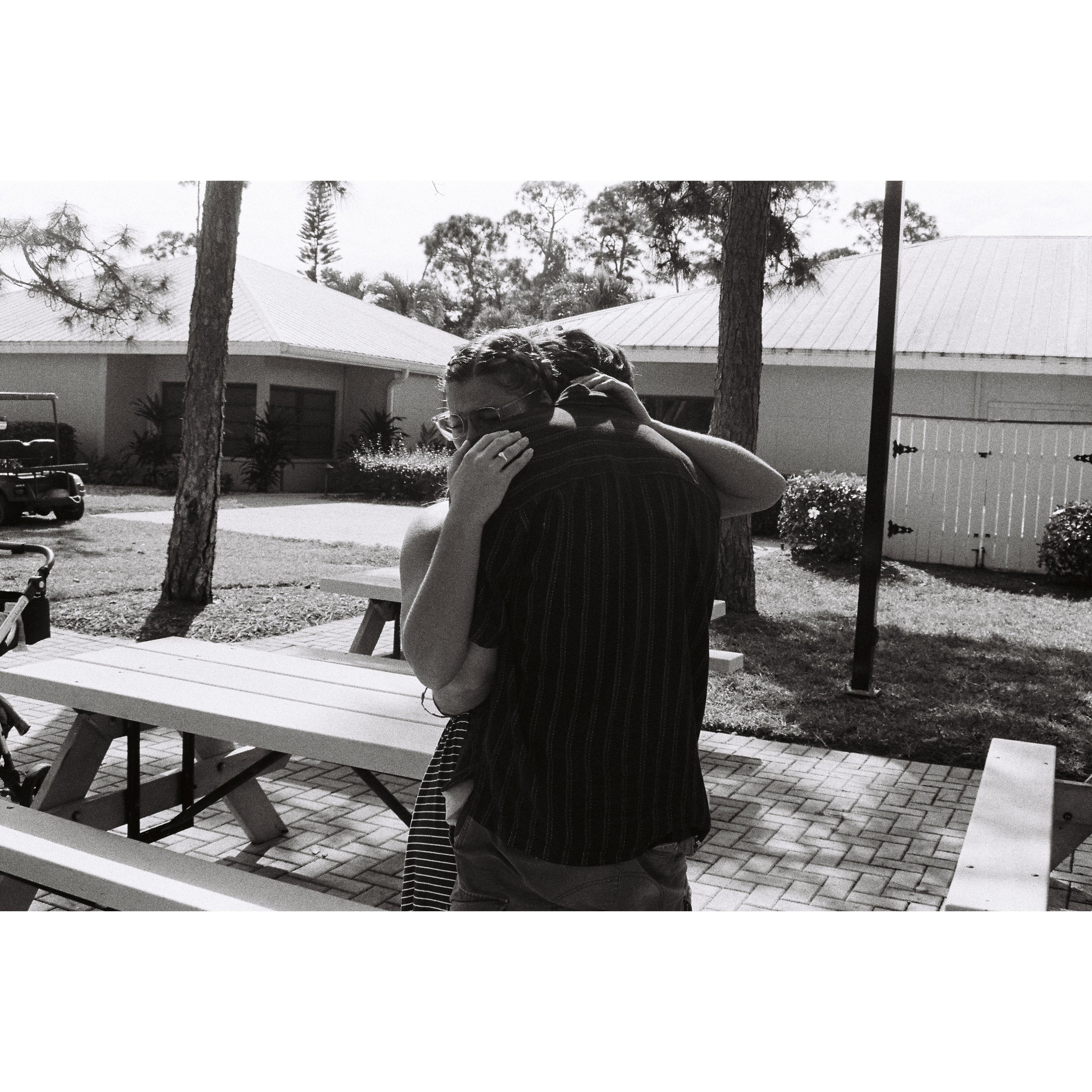 Hannah and Luke's surprise engagement in Florida